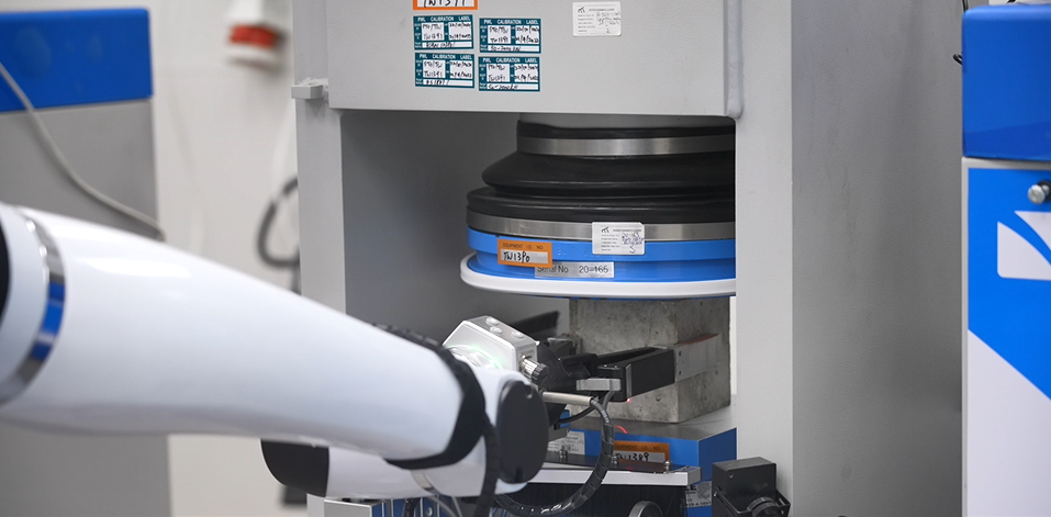 The Automated System for Concrete Cube Testing developed by the Public ...
