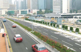 The first section of Lung Wo Road was opened to the public in February 2010