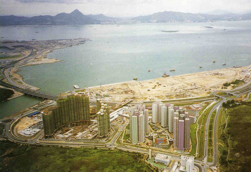 Tung Chung New Town in 1998