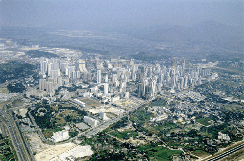 Yuen Long New Town Development in 1995
