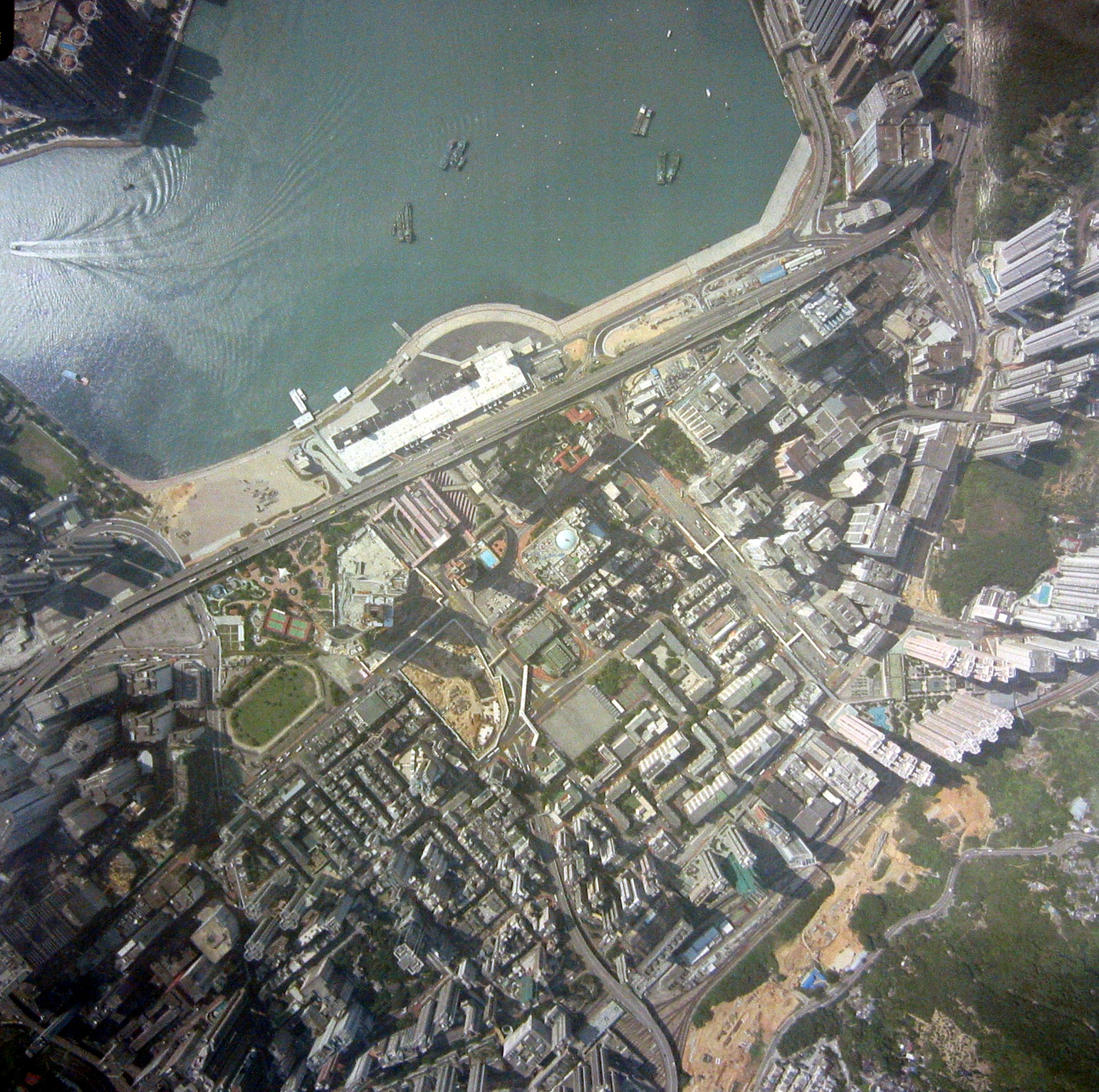 Tsuen Wan New Town Development in 2004
