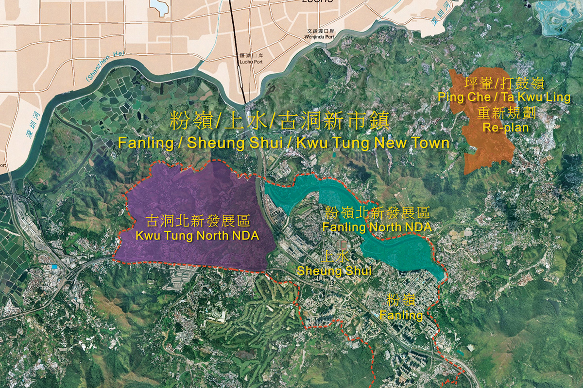 Kwu Tung North and Fanling North New Development Areas