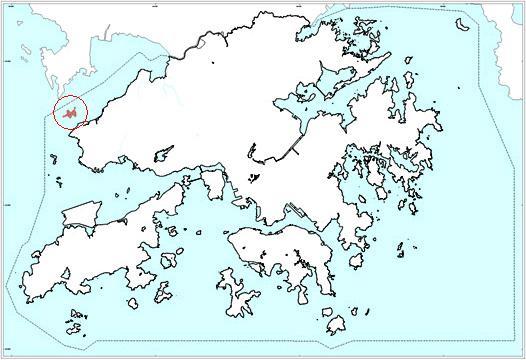 The west of the Deep Bay Fault in the western New Territories.