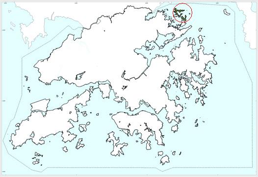 The northeast New Territories, and is exposed chiefly on Kat O Chau and Ngo Mei Chau in the northwest of Mirs Bay.