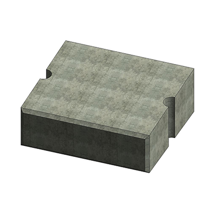 Seawall Concrete Blocks Type M9