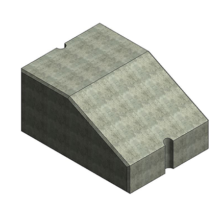 Seawall Concrete Blocks Type M1Z