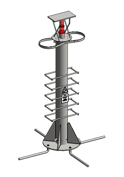 Solar Energy Type Navigation Light Post