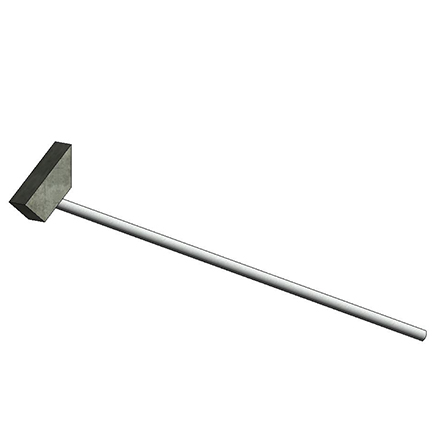 Soil Nail with Nail Head for Sprayed Concrete Slope Surface
