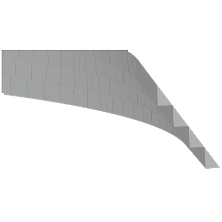 Filling Details at Slope Crest