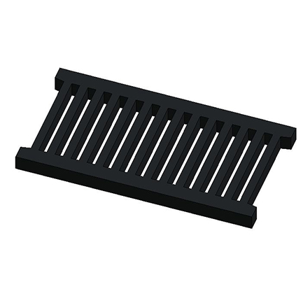 Cast Iron U-Channel Cover
