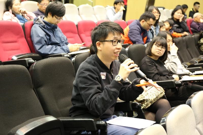 聽眾踴躍提問