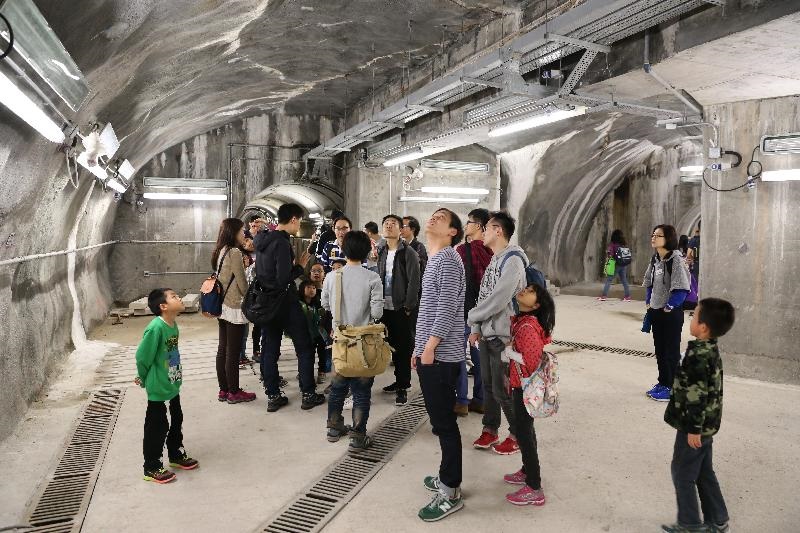 參觀寶珊排水隧道