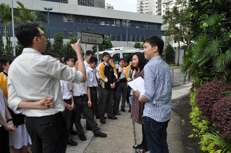 簡介行人路上的綠化工程