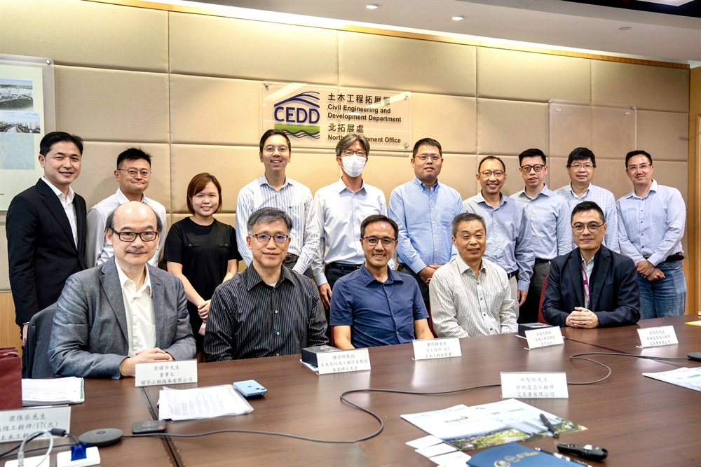 First joint meeting of experts was held in 7 June 2023 among CEDD, the PolyU and steel structure experts from Tsinghua University, the engineering consultants, AECOM Asia Company Limited, the contractor, Daewoo - Chun Wo - Kwan Lee Joint Venture, the contractor&#39;s design consultant, YWL Engineering Pte Limited.