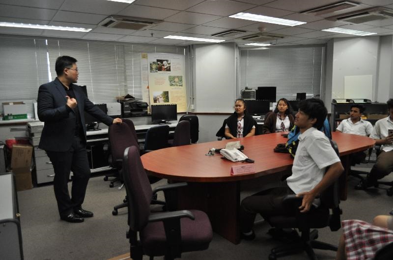 同學了解土力工程處緊急控制中心的運作