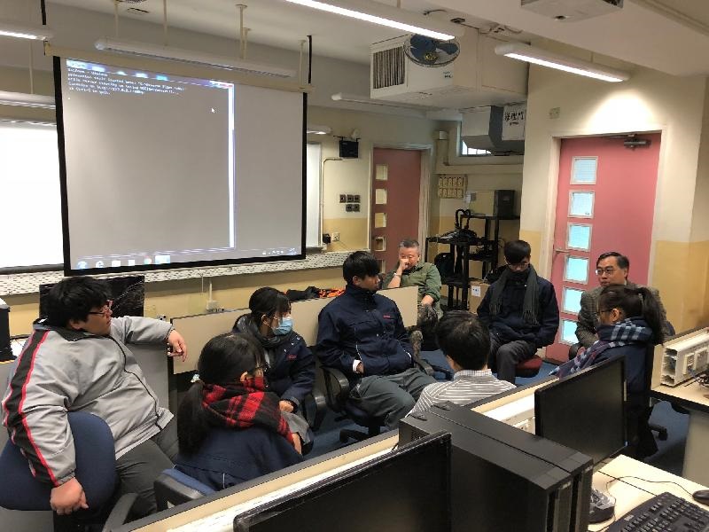 “Life Buddies” Mentoring Scheme Students from Ju Ching Chu Secondary School (Tuen Mun