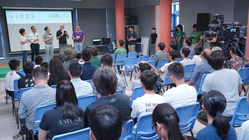 關於保育東涌河的介紹 (相片由綠色力量提供)