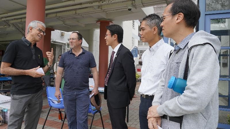 嘉賓分享保育東涌河的意見。 (相片由綠色力量提供)