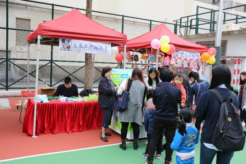 土木工程拓展署的遊戲攤位